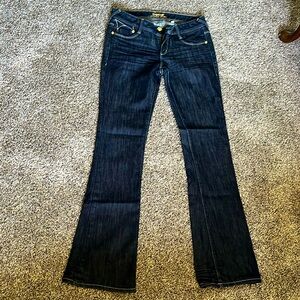 Bebe Denim Jean pant with gold